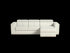 Sofá PIACEVOLE c/ chaise longue Drt.